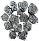 Sharp finishes for shaping, stamping & embossing