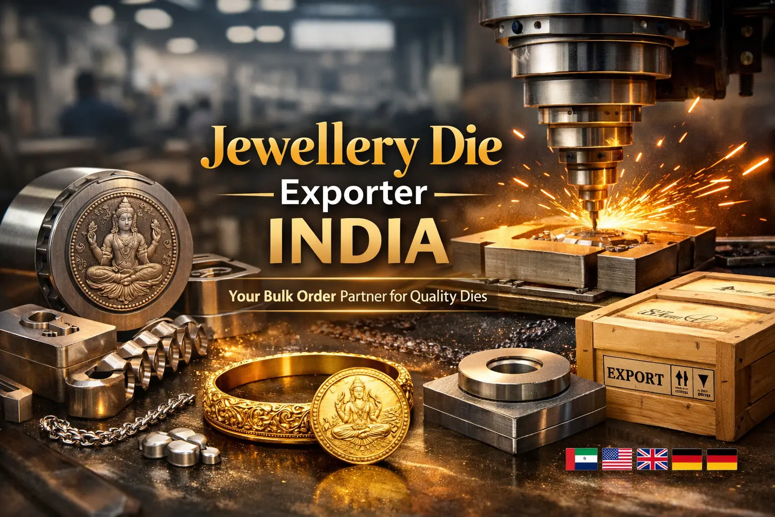 Jewellery Die Exporter India Why Diemakes is the Bulk Order Partner You've Been Looking For